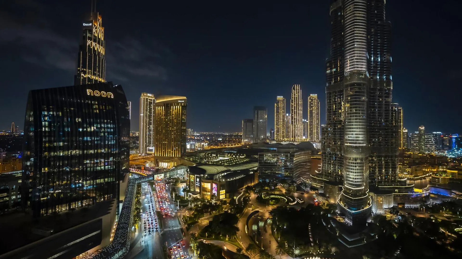Lägenhet Vacay Lettings - Stunning Burj Khalifa Fountain View Near Dubai Mall