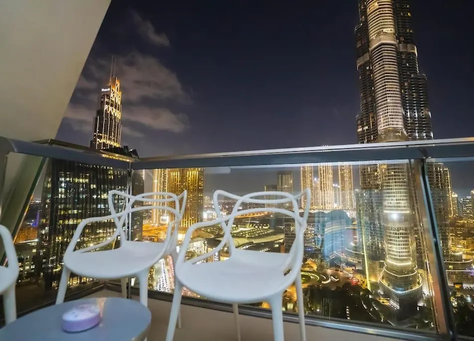 Apartment Vacay Lettings - Stunning Burj Khalifa Fountain View Near Dubai Mall